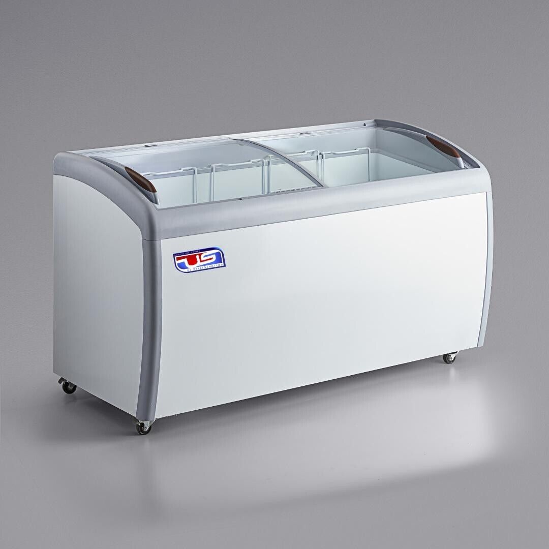 US Curved Top Display Freezer 60 1/4"