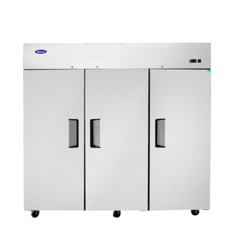 Top Mount Three (3) Door Reach-in Refrigerator